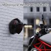 1pc Durable ABS Wall-Mounted Motorcycle Helmet Rack with Key Hook Helmet Storage Organizer for Helmets, Bikes, Hats & Keys