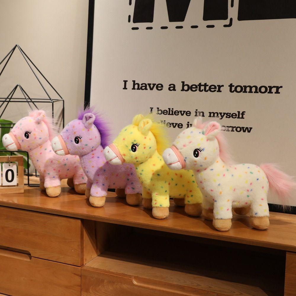 Soft Horse Mascot Stuffed Animal Lucky Horse Horse Plush Doll Pentant  Year of Horse