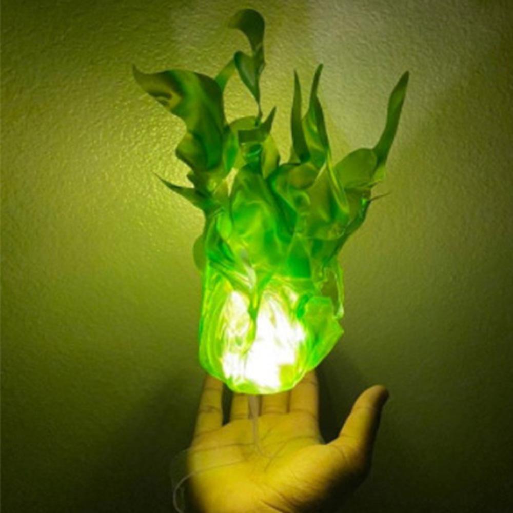 Halloween Schwebende Feuerball Requisiten Party Dekoration Kinderspielzeug Flamme Cosplay Cartoon Anime Requisiten Atmosphäre Handflächenlicht