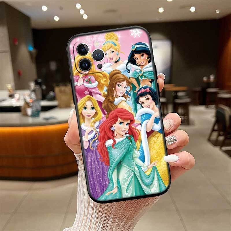 Disney Princess Phone Case for Redmi Note 12 12S 12C 13 13C 13R 14 14S 14R 14C 11A 13X A3 A3X A4 A5 Pro Max Plus