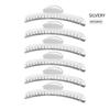 6Pcs/Set Aluminum Metal Hairdressing Hair Clip Salon Thick Haircut Partition Hairpin Barber Fixing Styling Hair Clip Accessories