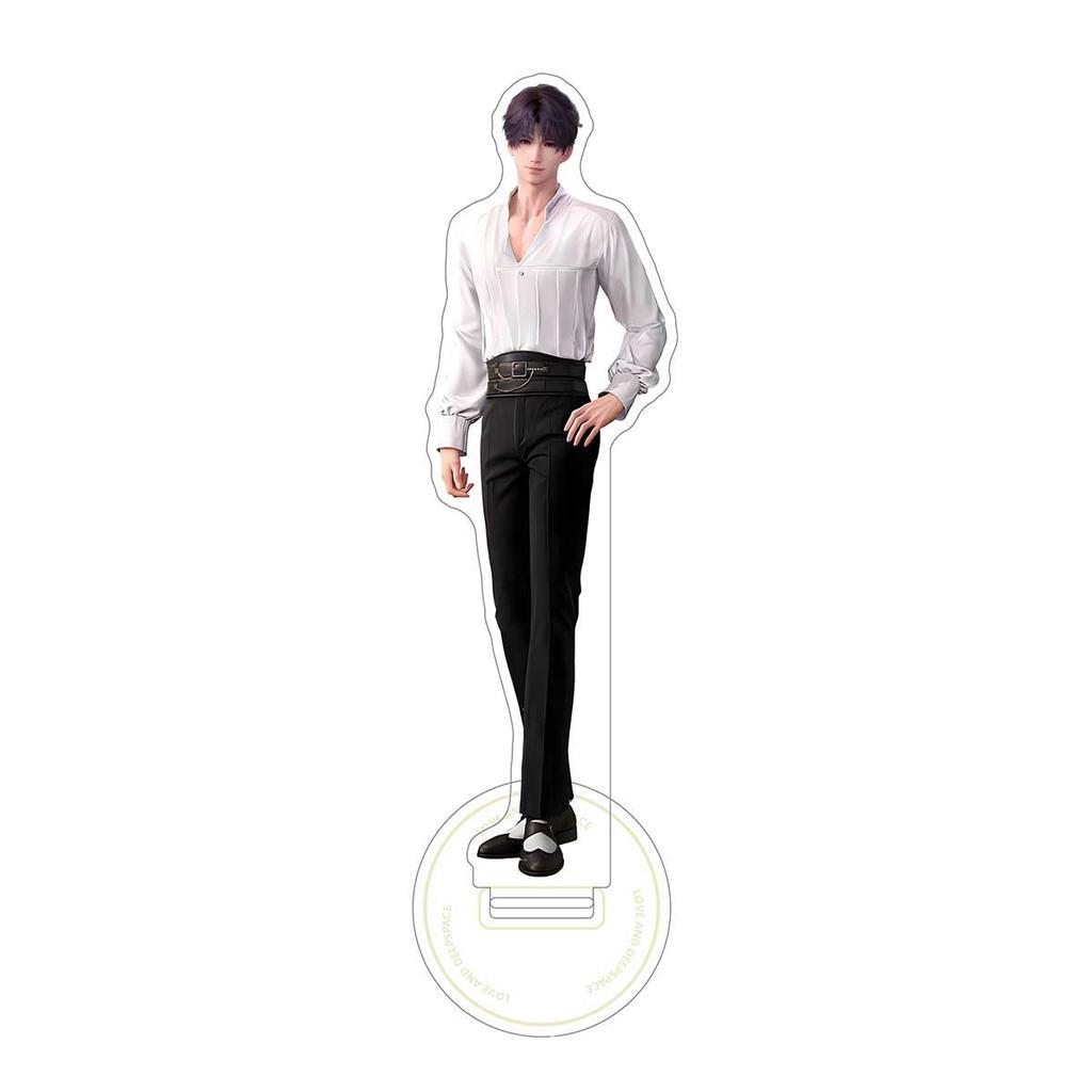 Game Li Shen Qi Yu Shen Xinghui Anime Acrylic Figure Stand Love and Deepspace Q Version Desktop Display Cartoon Room Decor Stand