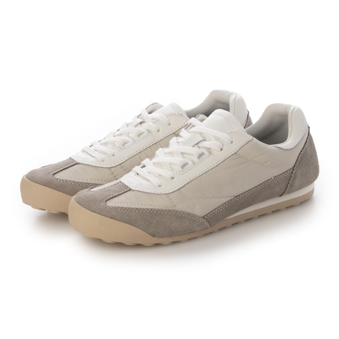 

Evol Women s Lightweight Genuine Leather Lace-Up Suede Driving Sneakers, White/Large