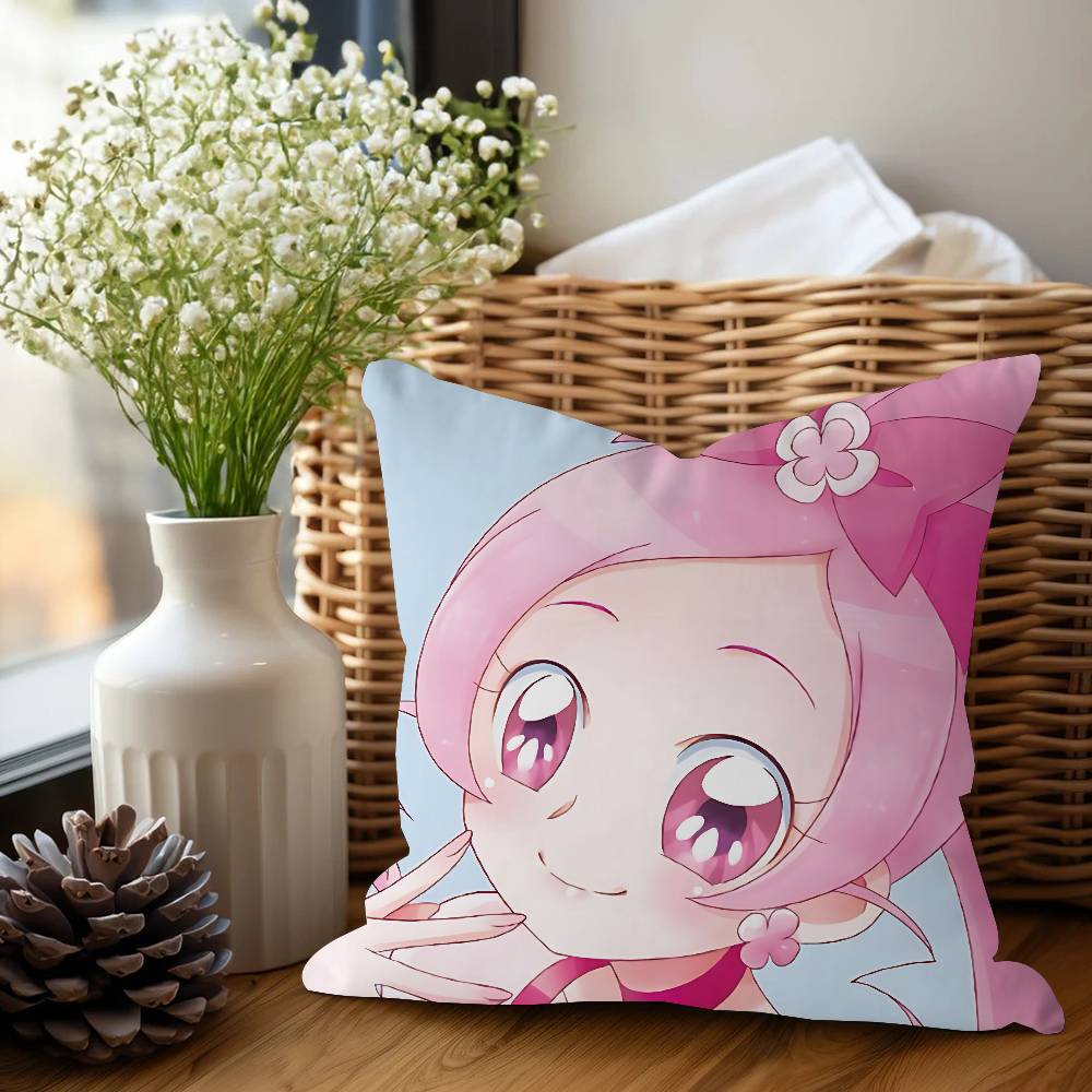 P-Pretty C-Cure Pink Cushion Cover Pillowcase Upholstery Sofa Throw Pillow Home Decor Pillowcas