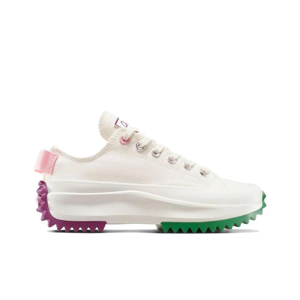Converse Run Star Hike Platform Low Color Pop - Egret Light Jellyfish Jitter Damen-Sneaker Creme A14271C