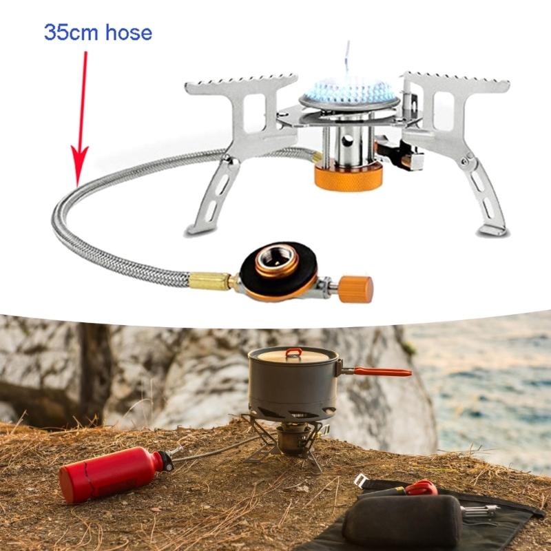 Gas Refill Fuels Valves Connector Extension Hose Outdoor Gas Stove Pipe Flexible Furnaces Switches Gas Stove Adapter