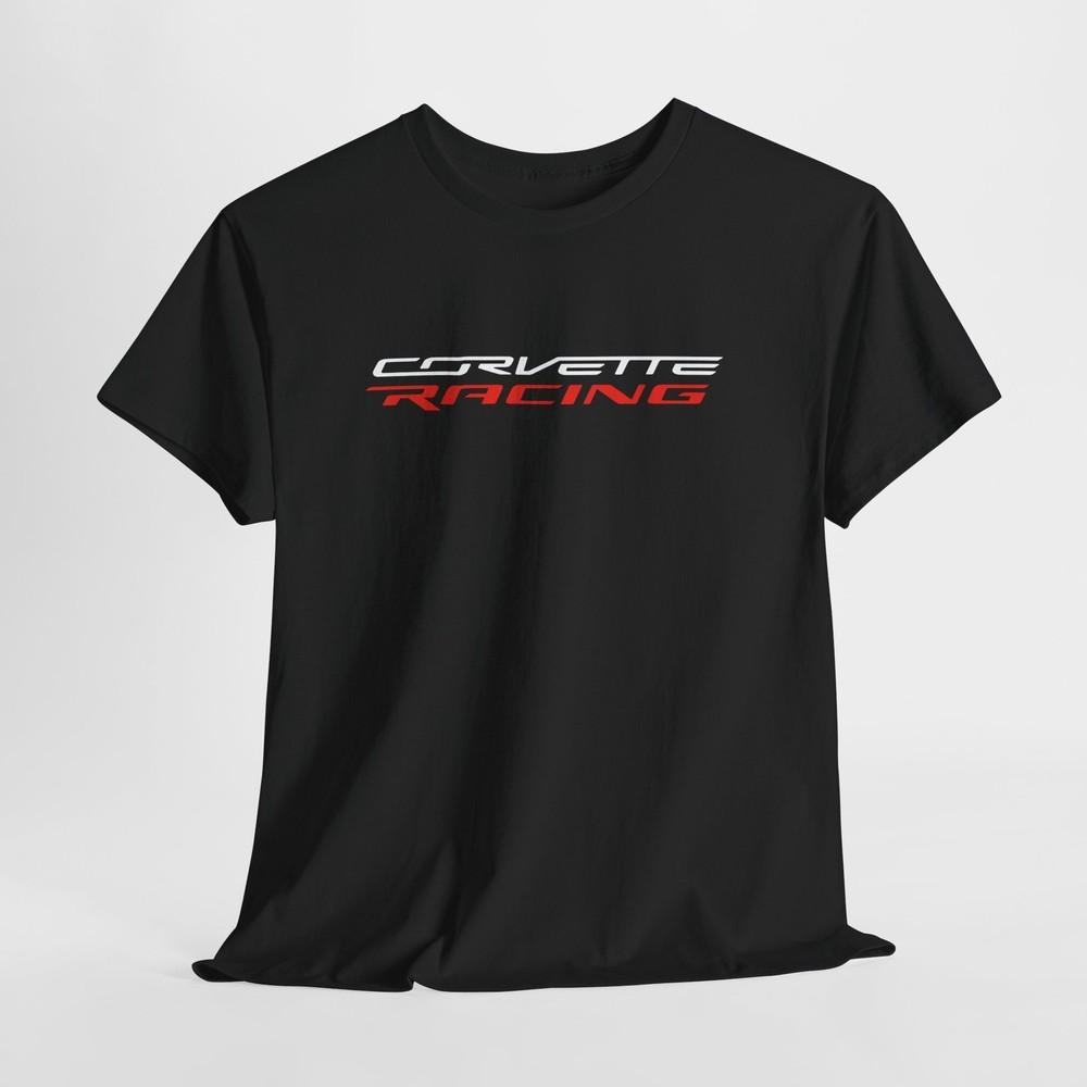 

Corvette Racing Black T-Shirt – Unisex Sports Car Tee for Men or Women S