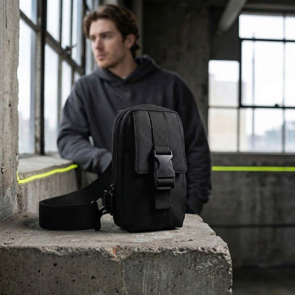 Pochette de taille Sac d'épaule d'extérieur Sacs bandoulière Sac bandoulière poitrine Sac de sport Sac poitrine homme Femme Homme