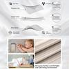 Conductive Nickel Copper Faraday Fabric Polyester Material Silver RFID Shielding Block WiFi/RF Anti-Radiation Cloth