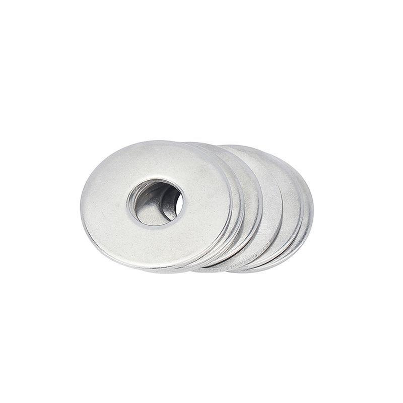 304 Stainless Steel Thickened Flat Washer, Round Metal Screw Washer (M3, M4, M5, M6)