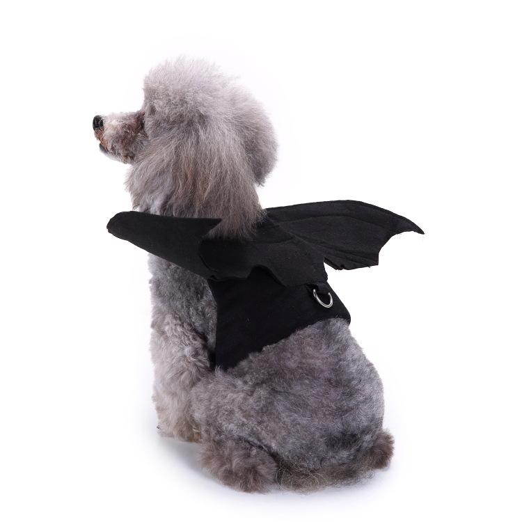Halloween Pet Clothes Holiday Funny Dress Up Props Dog Transformation Bat Costume Riding Cat Costume Pet Products