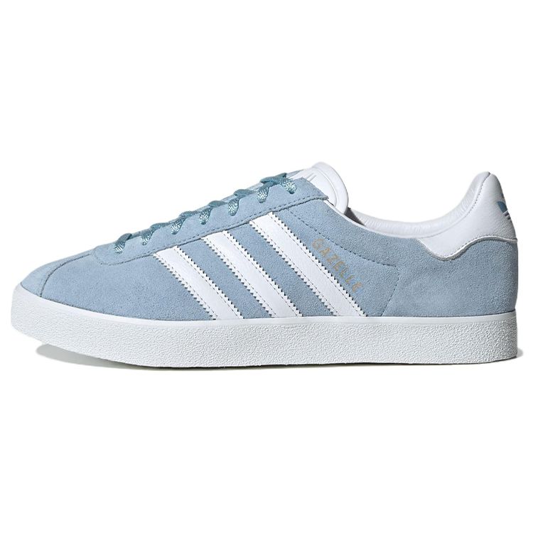 adidas Gazelle 85 Clear Sky Men Sneakers Blue Cloud-White Gold-Metallic IG5003 43⅓