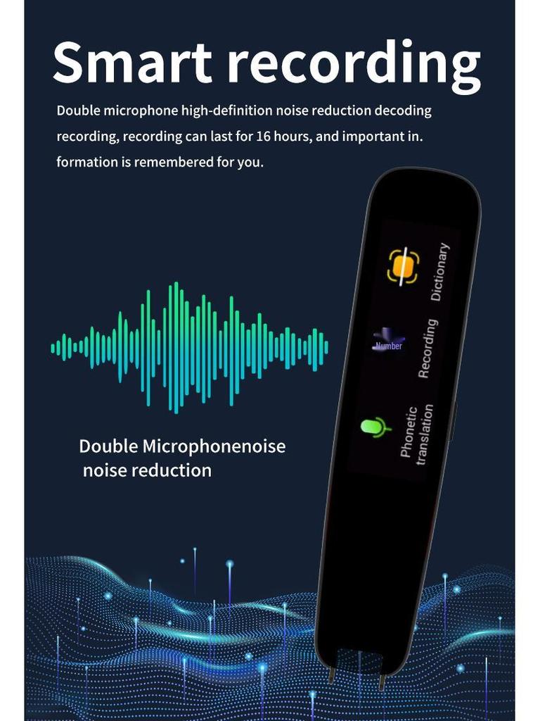 Multilingual Precision Scanning Dictionary Pen: Chinese, English, Russian, Japanese, Korean, Portuguese, French, Spanish, Italian, German.