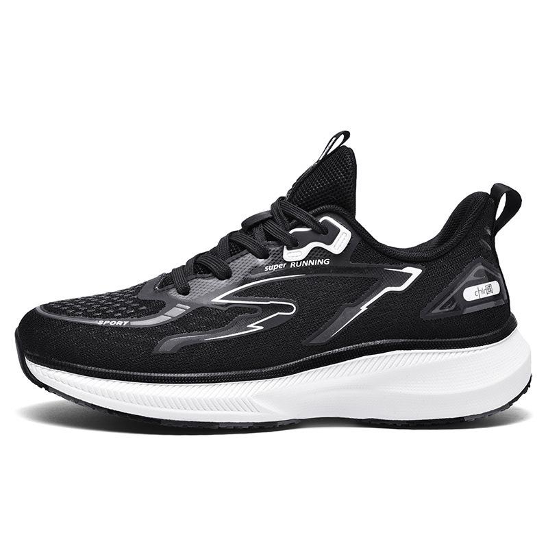 Men's shoes spring and summer high-quality cushioning running shoes fashion versatile breathable casual shoes high school entrance examination