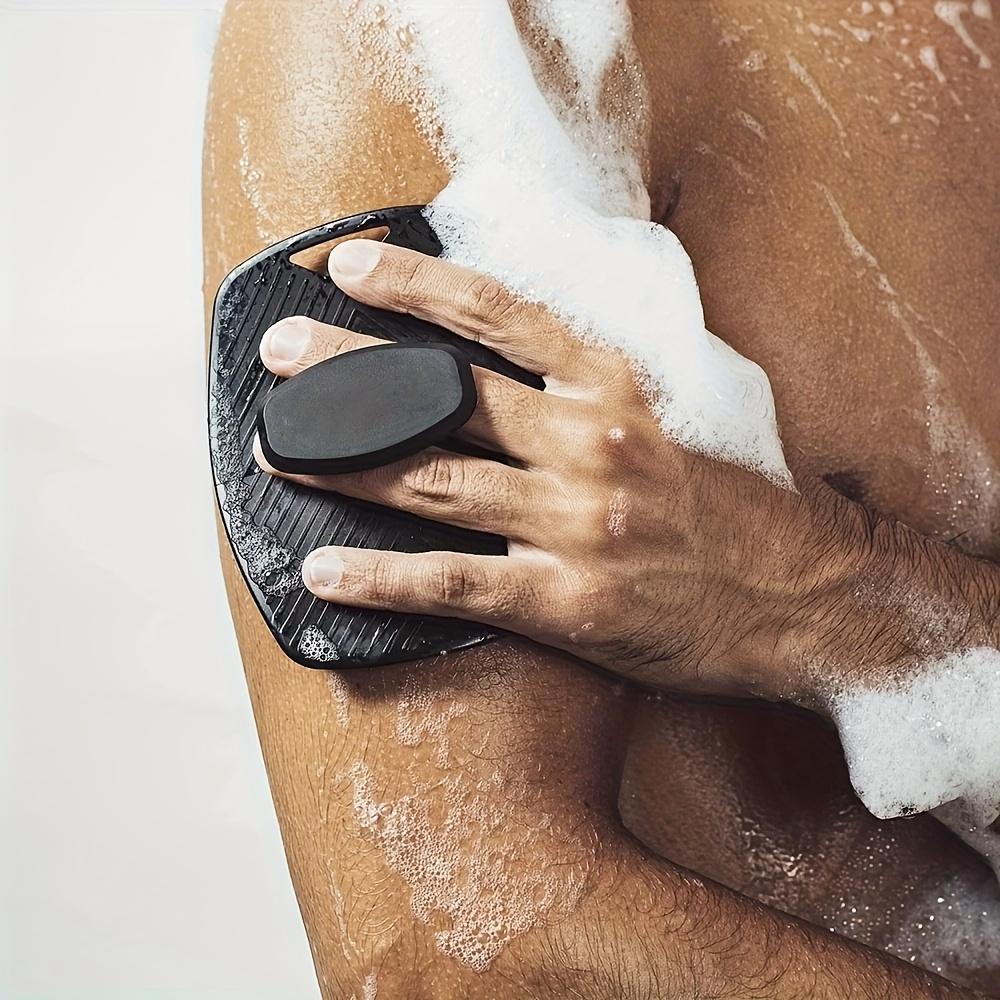 3 Pieces Silicone Cleansing Brush Silicone Mini Facial Deep Cleansing Shaving Massage Cleansing Brush Men's Face Washer