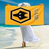 Personalized Wolves Crest Badge Beach Towel Microfiber Beach Towel Thin Absorbent for Beach Swimming Yoga Bath Sports. 0910115