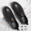Mode Britisches Leder Business Herren Anzugschuhe Frühling Herbst Weiche Sohle Herren Designer Arbeitsschuhe Herren Mode Freizeit Slipper Herren