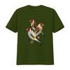 European Goldfinch and Other Native Finches Vintage Washed Stylish Fashion Graphic Unisex Top For Everyday Wear Breathable