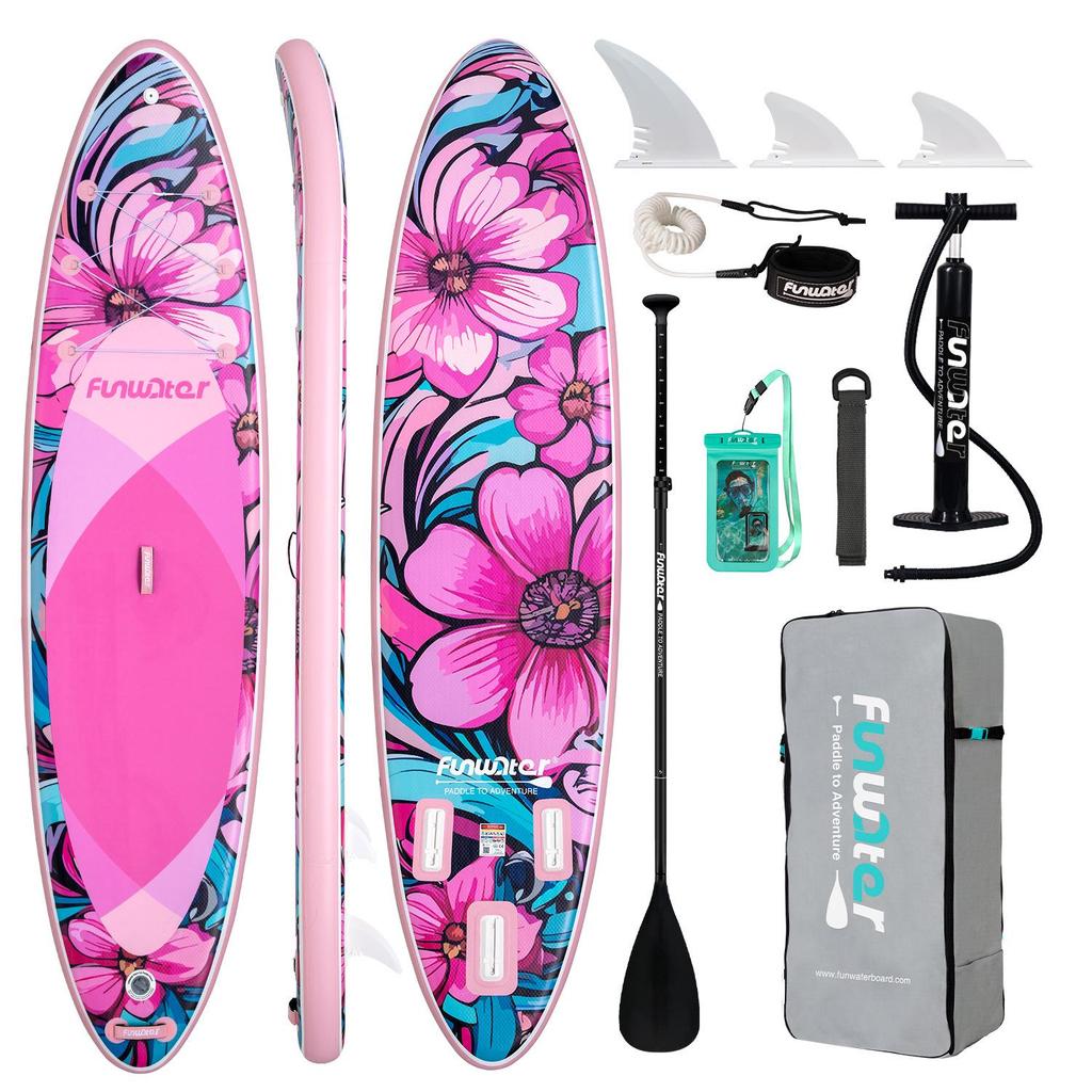 Funwater Entry-Level Stand-Up Paddleboard (SUP) Surfboard