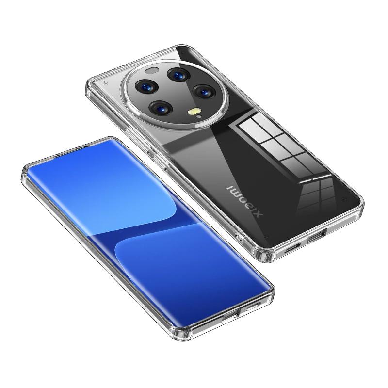 

Для Xiaomi 15 Ultra чехол прозрачный акриловый чехол для телефона для Mi 15Ultra 15 Pro 14 Ultra 14Pro матовый ПК жесткий противоударный чехол For Xiaomi 15 Ultra прозрачный