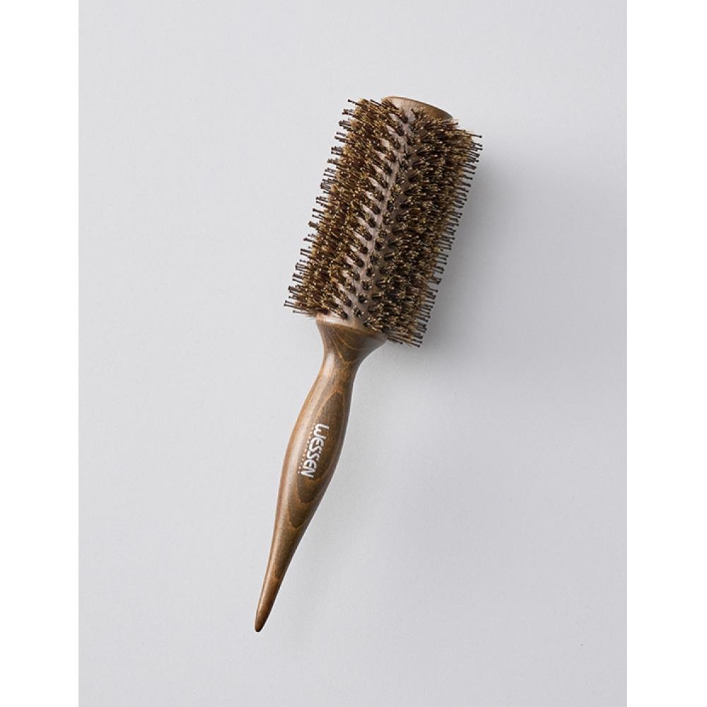 Wessin Jumbo Roll Brush  Wood Size 8 Volume  C Curl