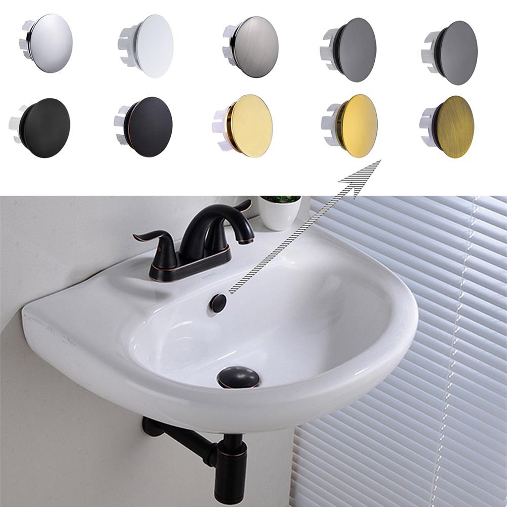 Brass Sink Overflow Cap Lightweight Design Logo-free Design For Bathroom Sink