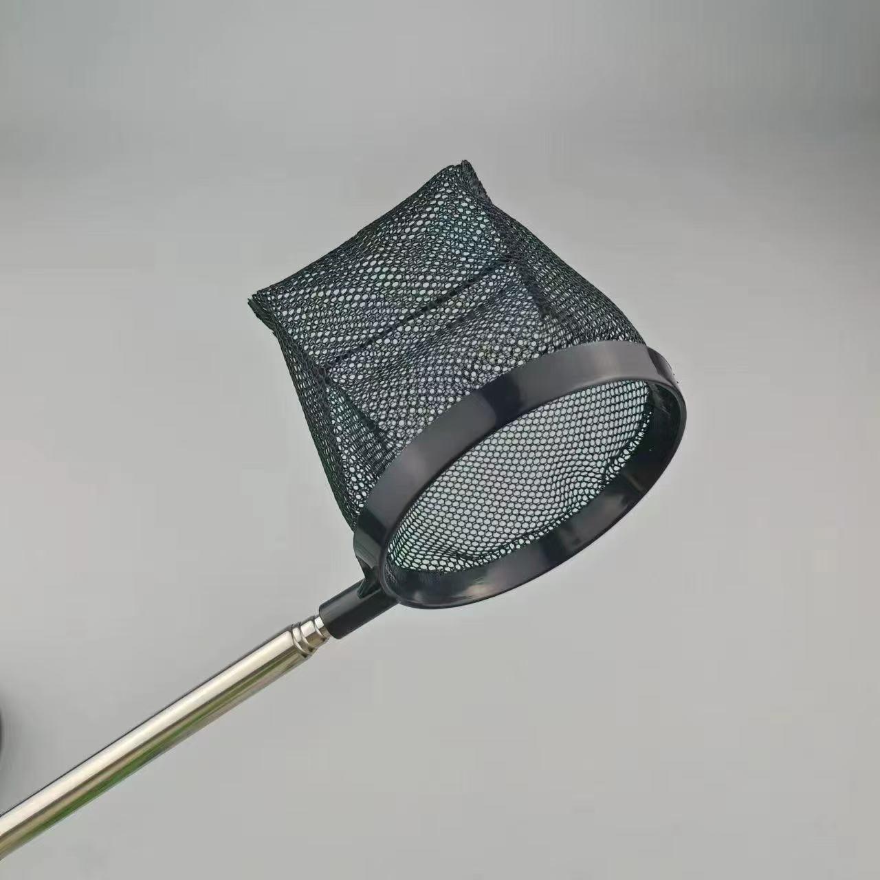 Second Gen Stainless Steel Retractable 3D Fish/Shirmp Landing Net for Tanks