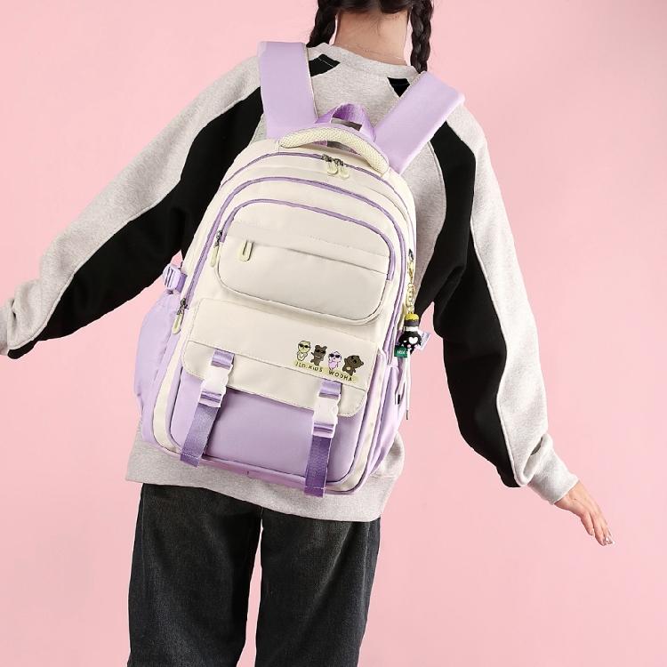 Large Capacity Backpack for Girl Boy Student School Backpack Teenager School Bag