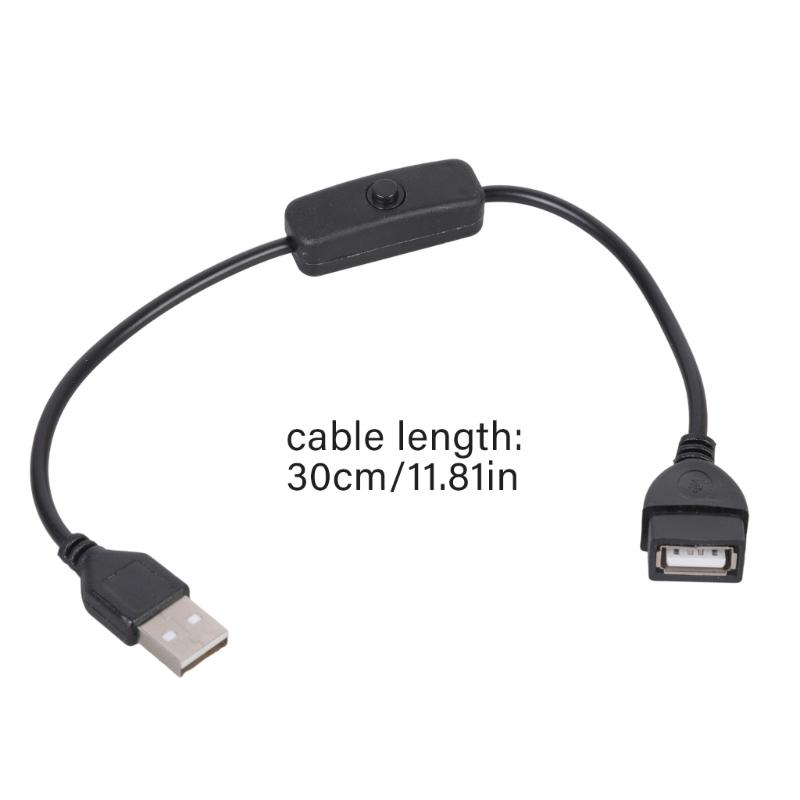Durability USB Power Cable USB Switcher Cable With Built In Switcher For Cooling Fans Blowers LED Lights 5V2A Charging