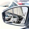 2Pcs 360° Rotating Car Blind Spot Mirror Round Adjustable Car Rearview Sucker Mirror Convex Wide Angle Rearview Auxiliary Mirror