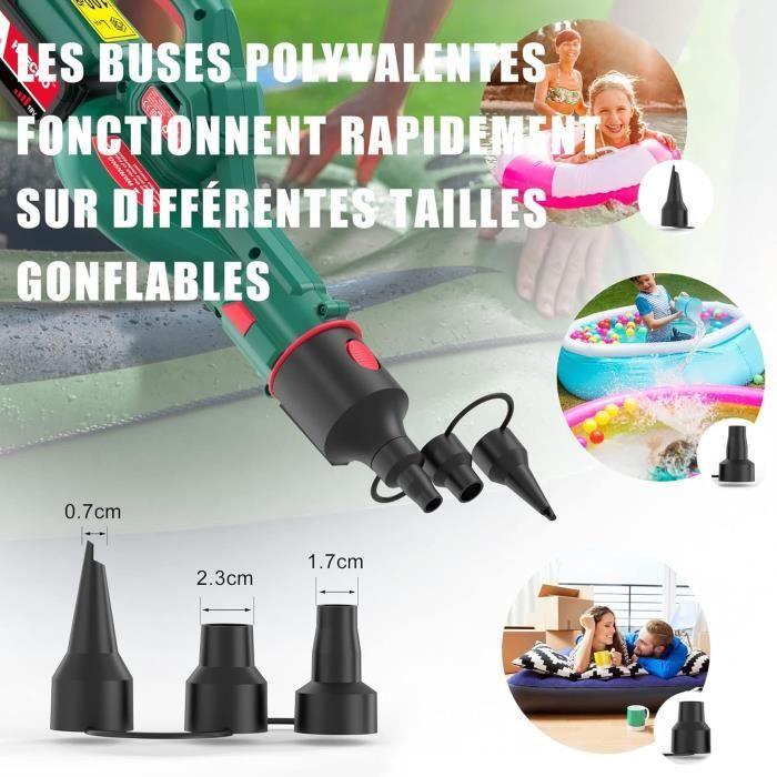 Suflător de Frunze - HYECHO - 18V - 223 km/h - Baterie 4,0Ah - Flexibil și Ergonomic