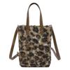 2025 winter woolen stitching fashionable plaid texture new new cross-body shoulder portable small square bag women