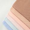 Soft Dot Print Cotton Sewing Fabric Crepe Double Layer Gauze Cloth Cotton Skirt Pajama Cotton Fabric 100*135cm