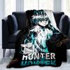 Anime Hunter X Hunter Deken Zacht Fleece Beddengoed 3D Print Quilt Thuis Sofa Japan Manga Dekens voor Jongens Kinderen Geschenken