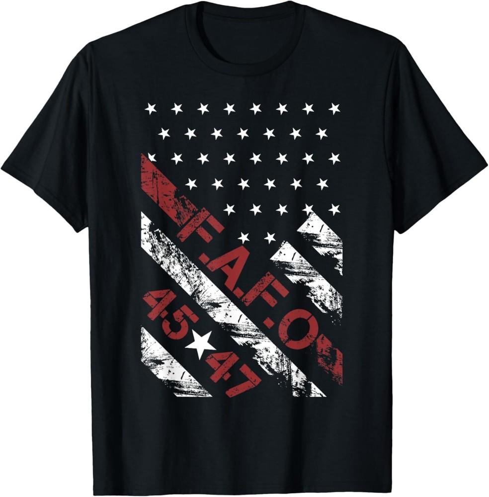 Fafo Flag Trump 45 47 T-Shirt Unisex T-Shirt M