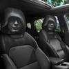 Breathable Car Seat Protector 2Pcs Universal Headrest Covers, Horror Pattern Protector, Durable Polyester Cover Stretchy Interior Accessories for All