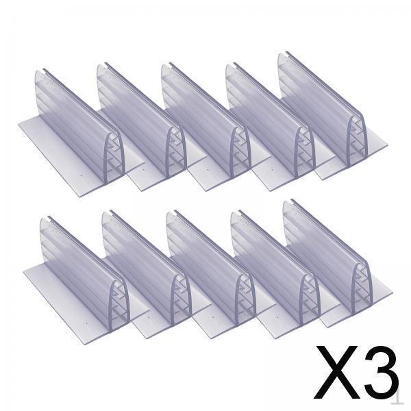 

3x 10x Защитный экран от чихания Пищевые этикетки Номера столов Ценники Прозрачный держатель для табличек Держатели для рассадочных карточек