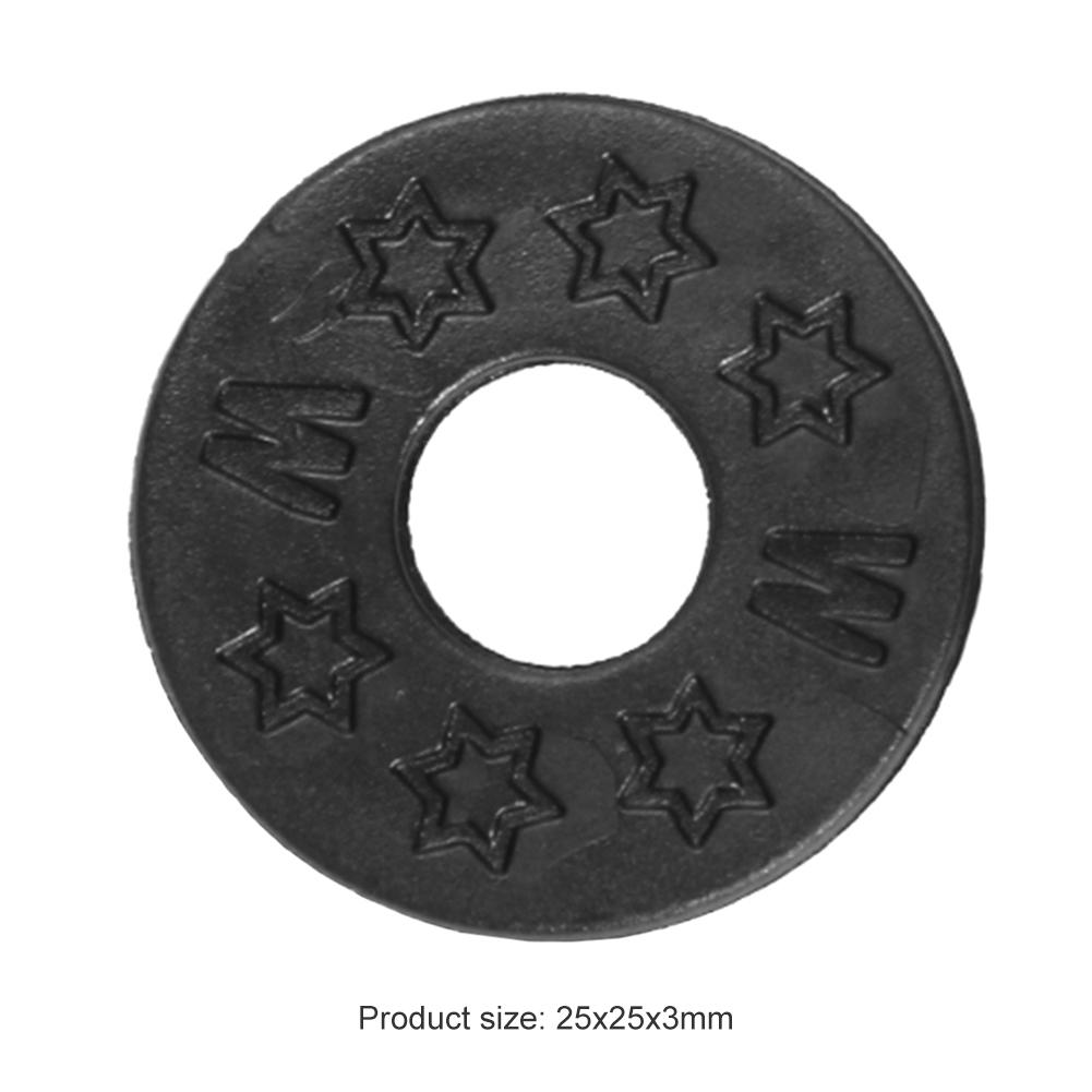 Rubber Guitar Strap Locks Blocks for Acoustic Electric Guitar Bass Pack of 10 Lightweight Portable Music Elements