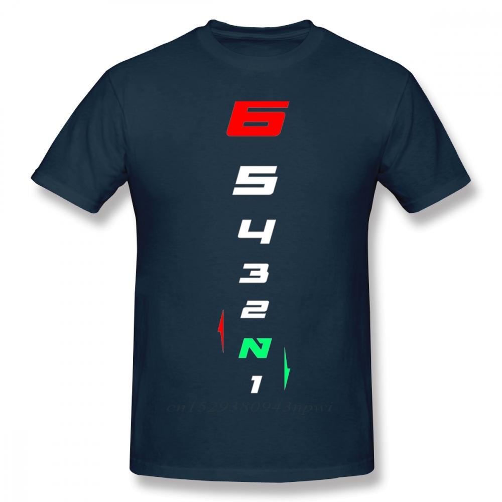 Motorcycle Shift Gear 1N23456 Moto T Shirt Round Neck Tees Hot Sale New Arrivla Plus Size Top Design