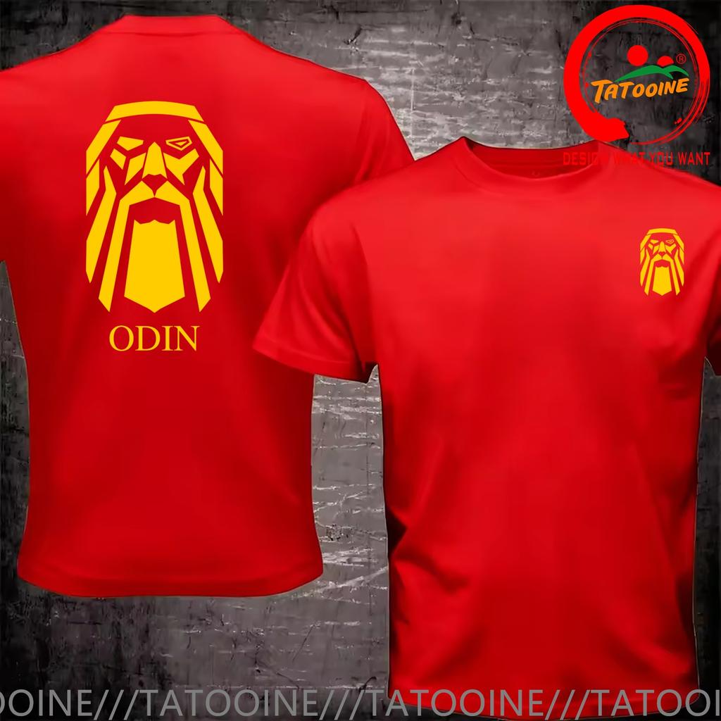 Funny Design Odin Norse God Shirt Unisex Fashion Trendy Casual Clothing Stylish Tops Tee Shirt Leisure Tshirt Unisexs Tshirt