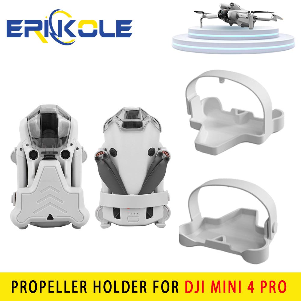

Силіконовий тримач гвинта для аксесуарів DJI Mini 4 Pro, захисний ремінь фіксатора стабілізатора для Mini 4 Pro Propellers Protector світло-сірого кольору