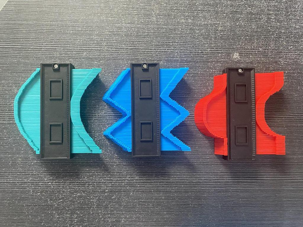 Cross-Border Contour Gauge Arc Ruler - Irregular Shape Measuring Tool