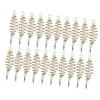 Olive Shape Spring Fishing Tackle Bait Copper Alloy Coil Inline Feeder Lures Cage