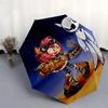 1pc Sonic the Hedgehog Inspired Umbrella Automatic Opening & Closing, Foldable Design, Outdoor for Fans, Travelers, Everyday Use, Gift Idea.R097