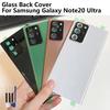 Glass Housing Back Cover Cases For SAMSUNG Galaxy Note20 Ultra Phone Rear Battery Door Phone Cover Back Cover With Tools