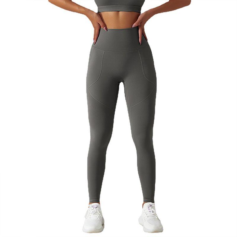 Special Offer Big Sale Yoga Pants Women's Summer Thin Seamless Nude Feel High Waist Hip Raise Fitness Pants Running Training Workout Pants