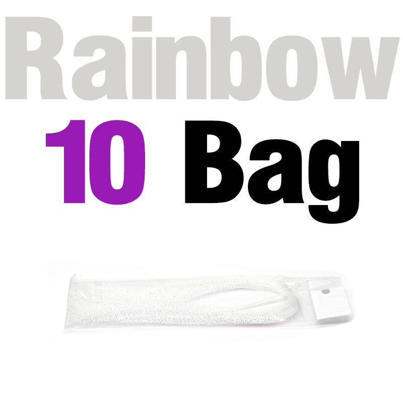 MNFT 10Bags Fly Tying Materials Muti-color Fly Fishing Crystal Flash Flashabou Tinsel for Making Fly Fishing Lur