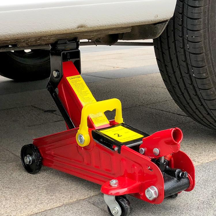 2 Ton Horizontal Hydraulic Car Jack for Tire Changes & Repairs