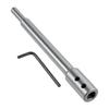 Drill Bit Extension Rod Reusable Woodworking Milling Cutter Bit Extension Chuck Router Bits for Start Deep Hole Turning