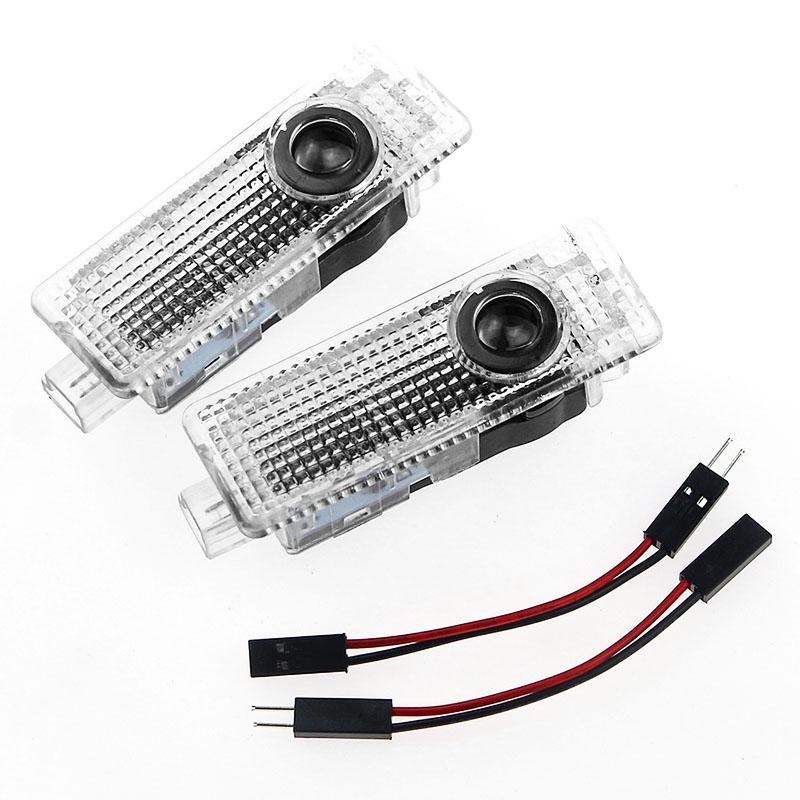2pcs HD Led Welcome Light Car Door Projector Lamps Car Accessories For BMW 3 5 6 7 Serie X3 X5 X6 M E70 E71 E90 E91 F30 F10 E92